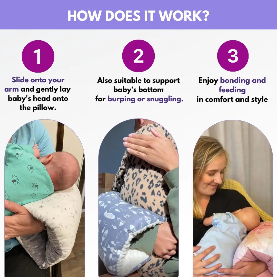 NurtureNest Arm Pillow Novarelle