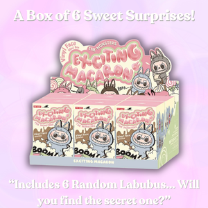Labubu - Exciting Macarons (Blind Boxes)