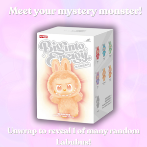 Labubu Blind Box Plush – Big Into Energy Series by Pop Mart (Mystery Toy)